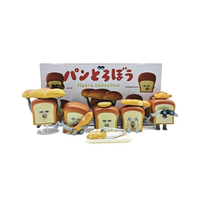 Bread Thief Pvc Collectible Figurine Set For Baking Enthusiasts And Toy Collectors
