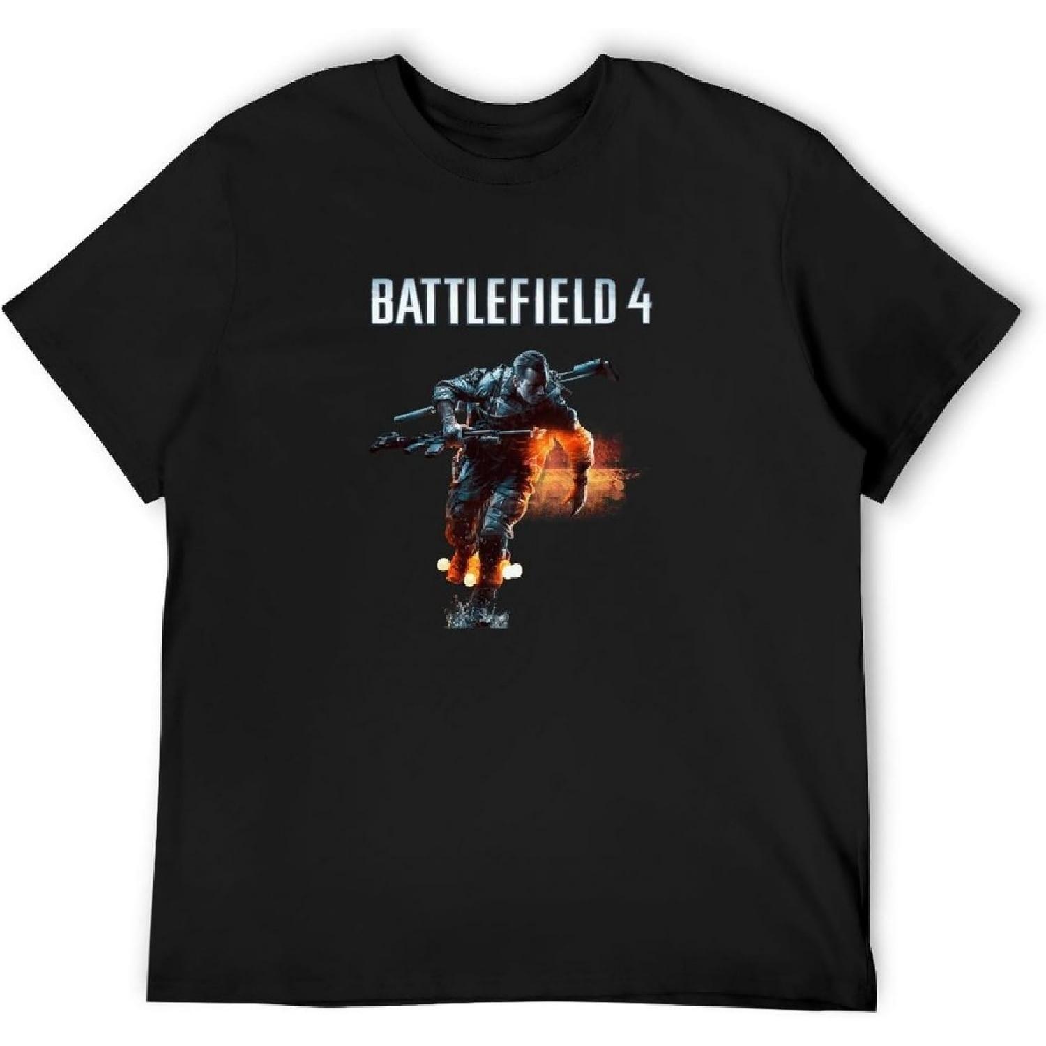 

ZHANGMIANXIA Battlefield 4 Game Mens Cotton Tshirt XXXXXL різнокольоровий