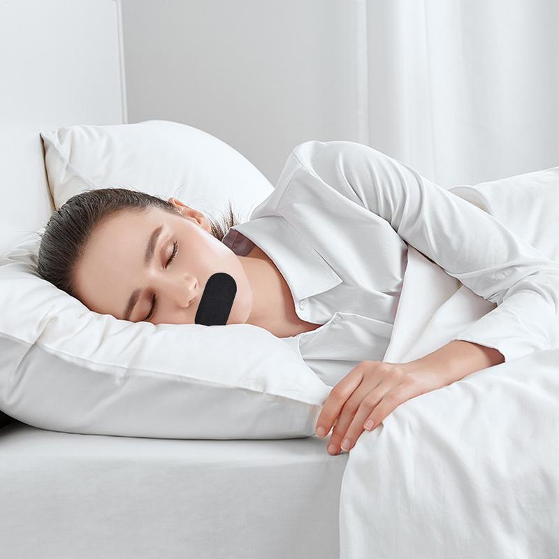 Breathable Mouth Tape for Sleeping Breathable 30X Mouth Tape for Snoring Adhesive Tape Gentle On Skin Anti-snoring Mouth