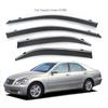 Deflectoare de ploaie și soare Toyota Crown 2005-2009: Deflectoare de vânt rezistente la intemperii pentru geamuri, generația a 12-a