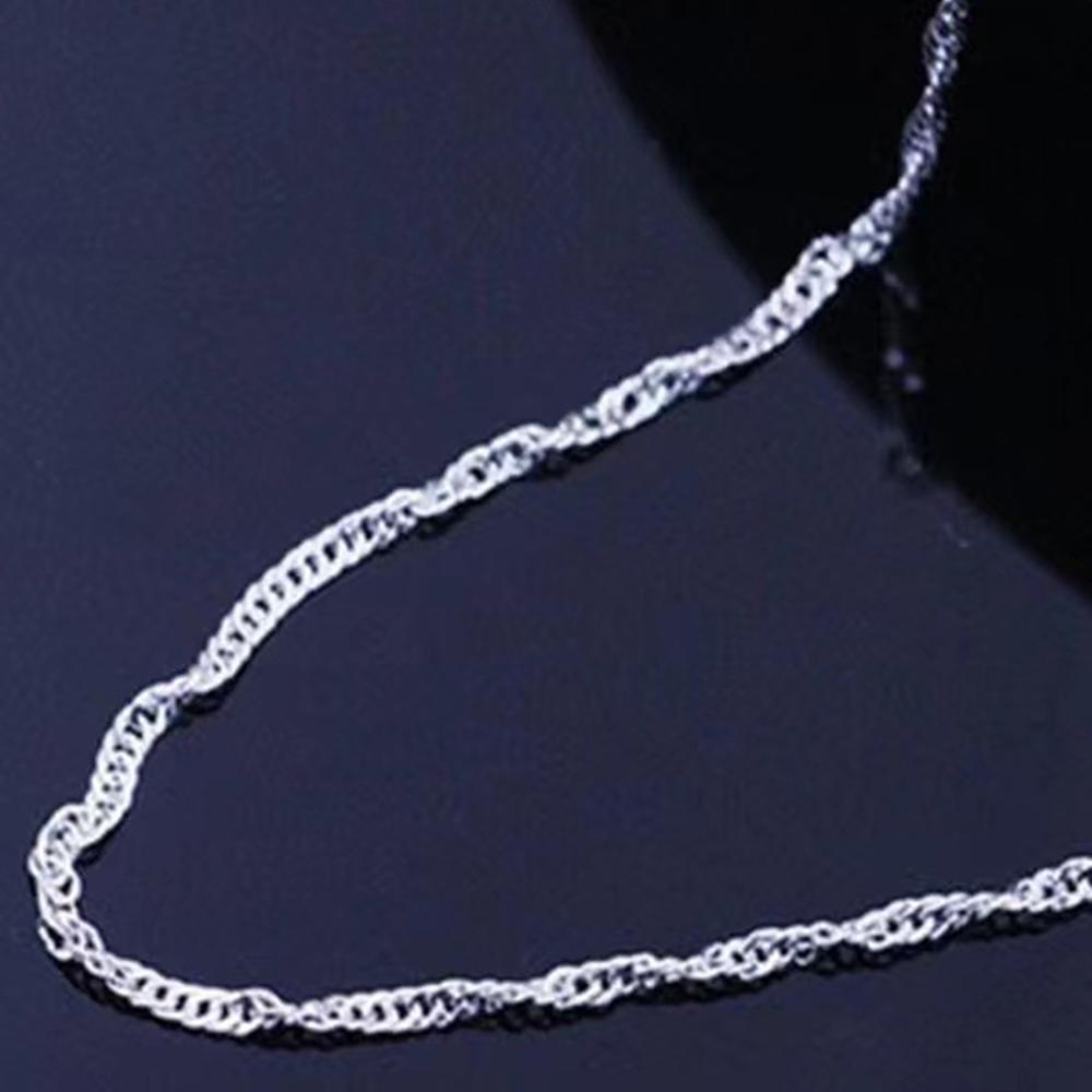 

Ожерелье из нержавеющей стали Изысканное Простое Новое Уникальное Дизайнерское Ожерелье для Женщин Циркон Новая Мода, Которую Невозможно Воссоздать