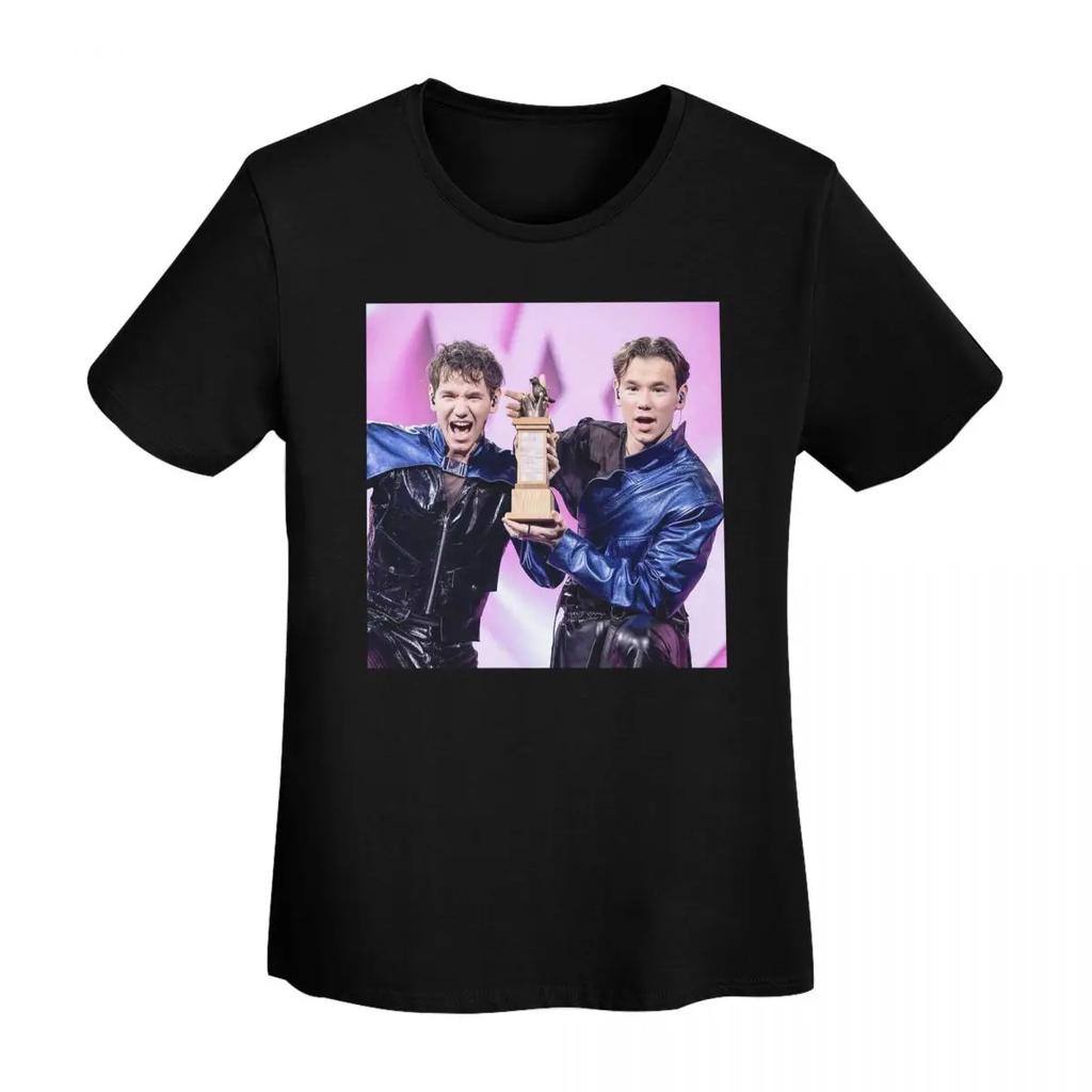 Marcus And Martinus Sweden Norway Eurovision TShirt Women Short Sleeve T Shirts Round Neck Clothes Summer Tees Streetwear