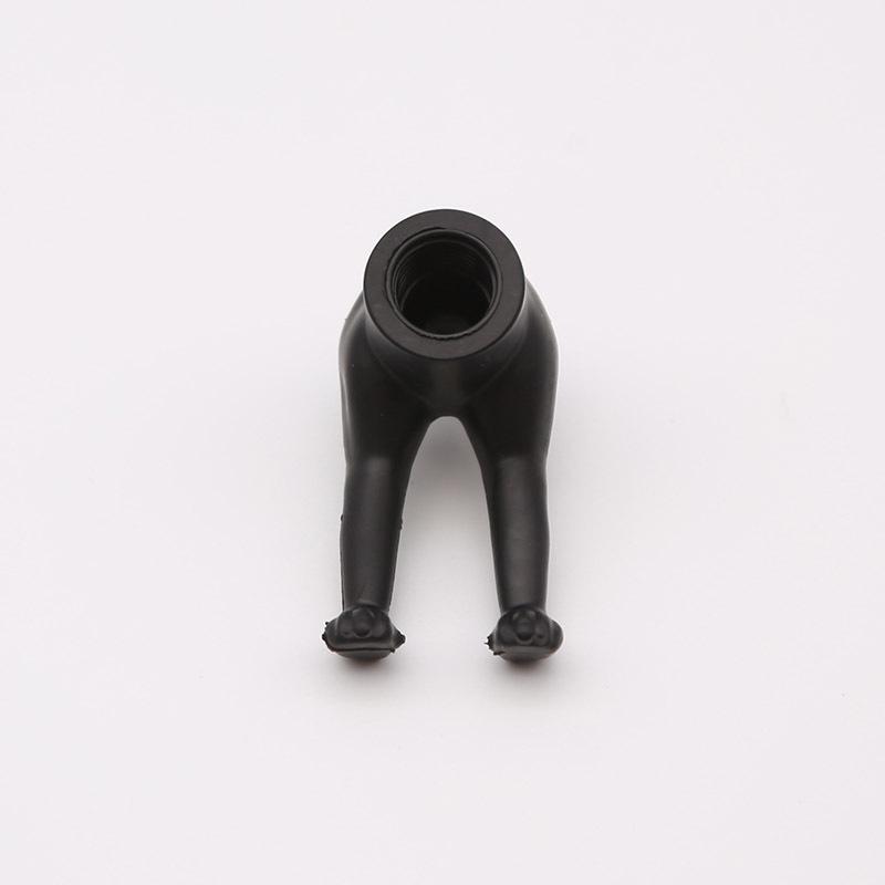 

Pooping Dog Butt Toothpaste Cap Feces Topper чёрный