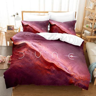 Dune Beddengoedset Eenpersoons Tweepersoons Volledig Queen King Size Woestijn Bedset Volwassene Kind Slaapkamer Dekbedovertrek Sets 3D Print 014