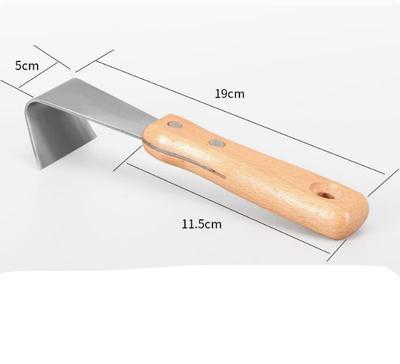 Tree Scraper Tool for Trees, Stainless Peeling for Garden Pruning