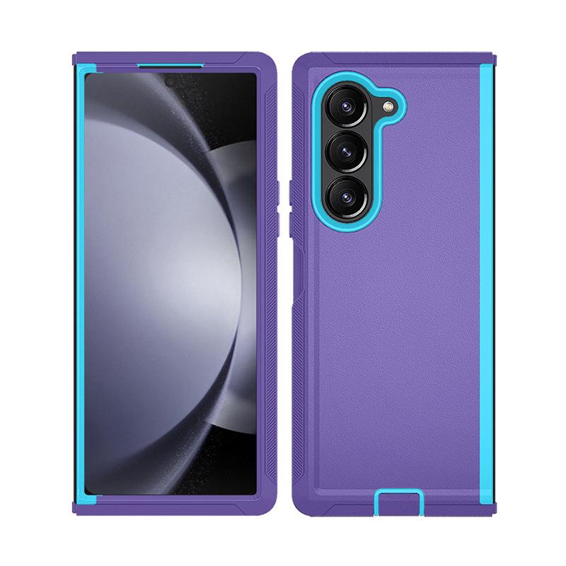 Samsung Z-Fold 6 Full Coverage Tri-Fold Phone Case with Anti-Fall Protection