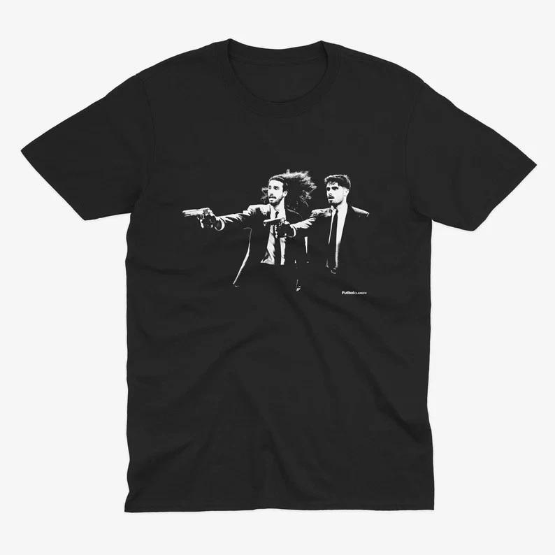

Marc Cucurella & Pedro Neto Pulp Fiction Style T Shirt | Chelsea T Shirt | CFC 3XL