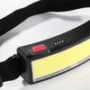 Powerful COB Headlamp Type-c/USB Rechargeable Head Flashlight Built-in Battery Outdoor Fishing Camping Lantern Waterproof Torch
