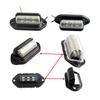 6 LED-Kfz-Nummernschildbeleuchtung für SUV, PKW, LKW, Bus und Anhänger