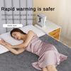 100W Intelligent Timed Dual Control Electric Blanket Thickened Student Dormitory Heating Quilt Household  Temperature Regulating Blanket