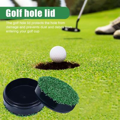 Golf Cup Cover Universal Golf Putting Green Hole Cup Cover Outdoor Backyard Golf Practice Training Aid for Golf Course Accessories
