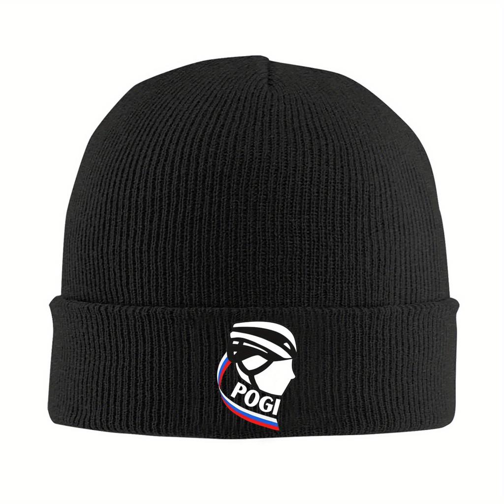 Cyclist Tadej Pogacar Knitted Hat Beanie Winter Hat Warm Unisex Fashion Cap Unisex Women Gift
