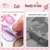 Nini Princess Dress-Up Sticker Set: Sparkling Dress-Up Show & Greeting Card Gift for Girls