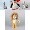 Collezione Adorabile di Peluche dei Personaggi di Madagascar con Re Julien e Amici