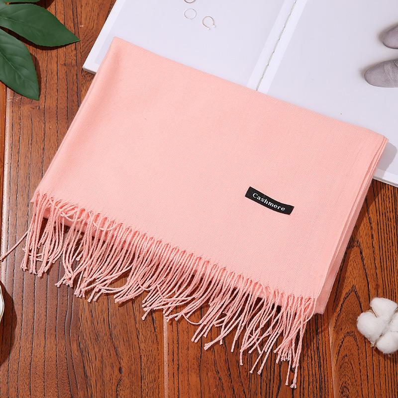 Women's Winter Wool Scarf, Soft And Warm, Thick.