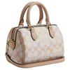 Coach Rowan 17 Classic Print Zipper Closure Synthetic Leather Shoulder Crossbody Tote Bag Small Women bags Candy-Color CEK81-IMM8C