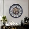 Retro Industrial Style Wall Clock Personalized Coffee Bar Quartz Clock Wall Wall Clock