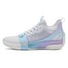361 Chan 3 MOD Ice Blade Abrasion Resistant Breathable Mid Top Basketball Shoes Women's White Blue 582221118-3