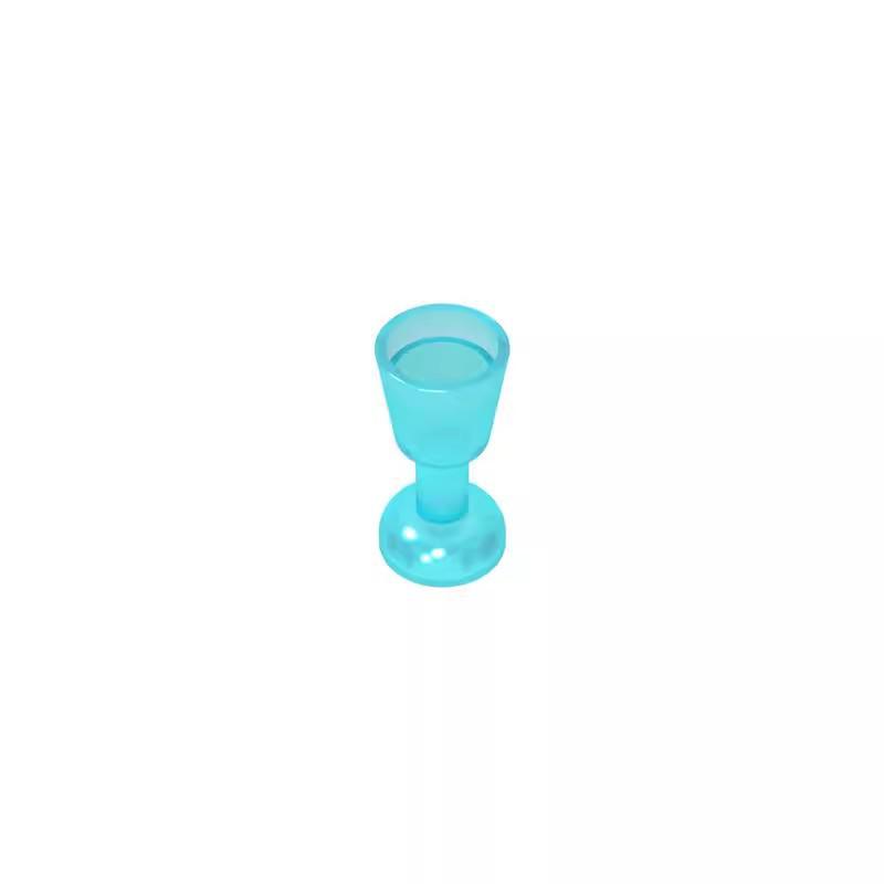 50g MOC 2343-6269 Small Particle Tall Stem Goblet Wine Glass Building Block Spare Parts
