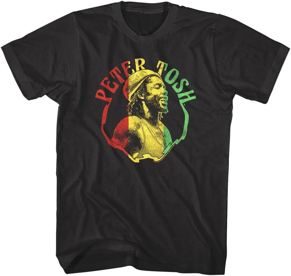 Peter Tosh Rastafari is Men s T Shirt Reggae Activist Legalize Legacy Dredd M