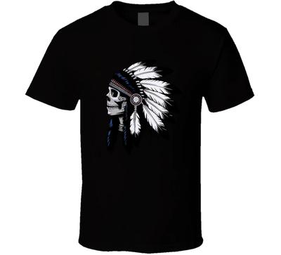 Native American, Dakota-Indianer, Indianerhäuptling, Indianer Vektor T-Shirt Tee Geschenk Neu