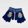 Children's gloves astronaut cartoon winter men's five-finger gloves warm windproof wool baby five-finger gloves