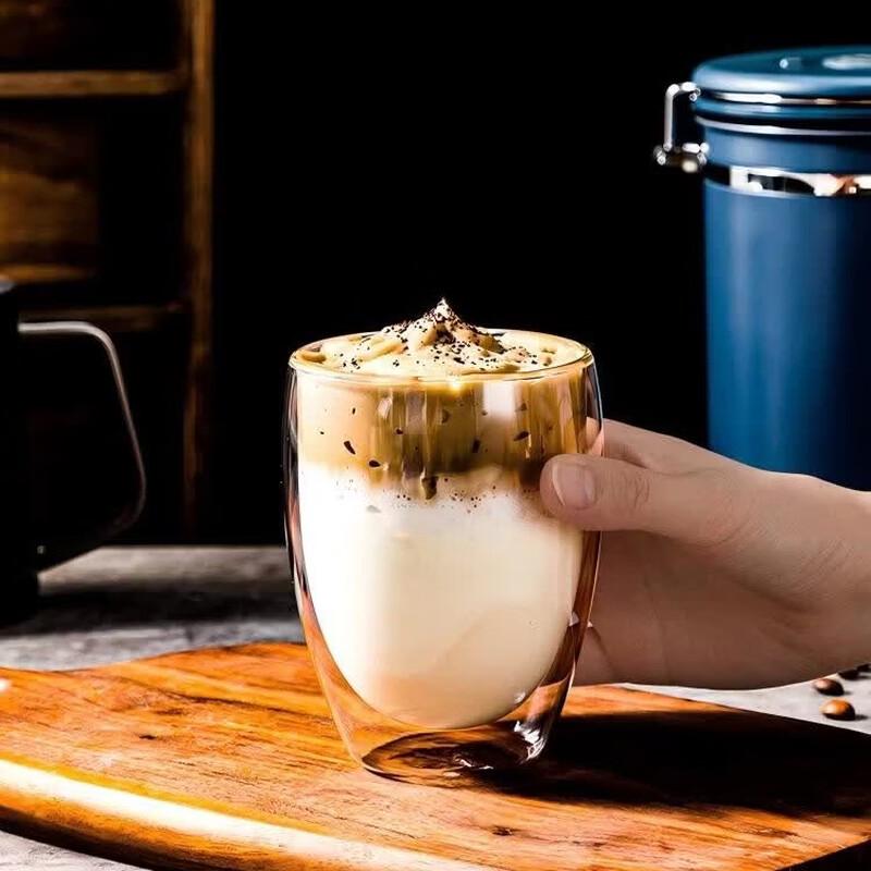 Double-layer High Borosilicate Glass Coffee Cup