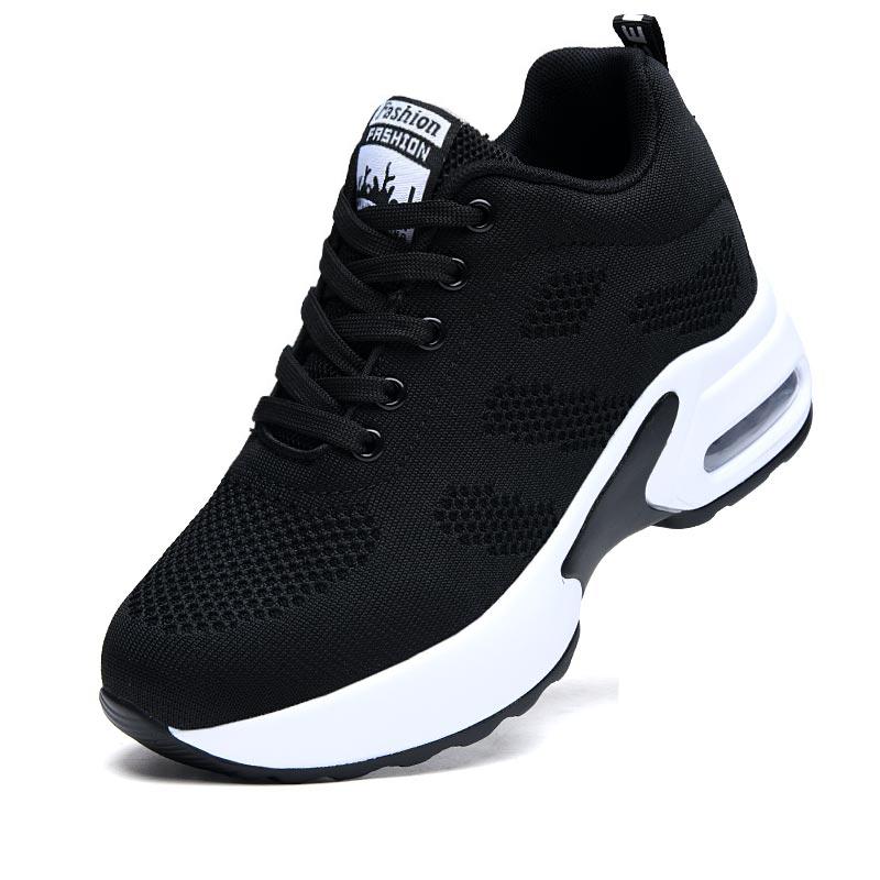 Дышащая вязаная обувь увеличенного размера 7 см — фото 3