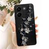 Soft Silicone Funda For Xiaomi Poco X8 Pro Max Redmi Turbo 5 Max Phone Case Vintage Starry Cherry Bow Printed Daisy Bumper