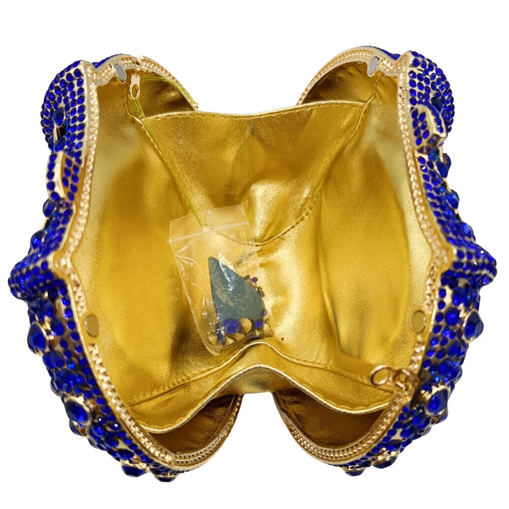 Women Large Stone Evening Bag  Diamond Handbags Wedding Party Banquet Bag Crystal Clutch Bag Rhinestone Dress Bag Luxury Purses