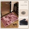 High-end Retro Printed Carpet Diatomaceous Earth Mat Bathroom Mat Water Absorbent Quick-drying Non-slip Mat