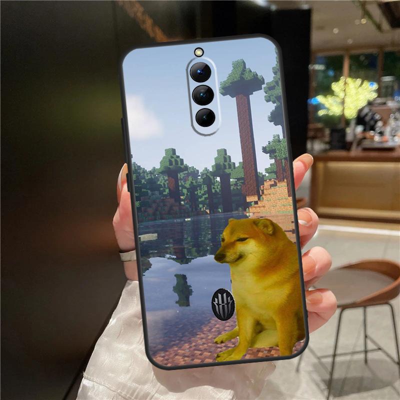 Doge Case For ZTE Nubia Red Magic 11 10 9 8 9S 8S 10S Pro Plus 6 7 6S 7S For RedMagic 10 Air Cover