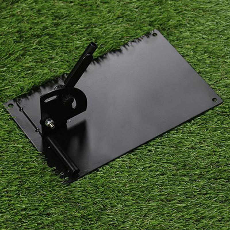 Golf Alignment Stick Holder Swing Practice Plate Plane Trainer Training Aid Alignment Stick Base