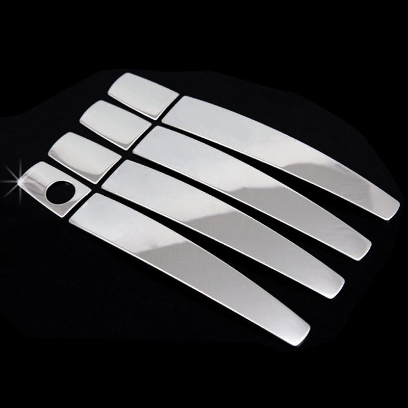 For Opel Astra H 2004-2009 OPEL Astra J 2010-2015  Holden Vauxhall Astra Stainless Steel Car Door Handle Cover Trim