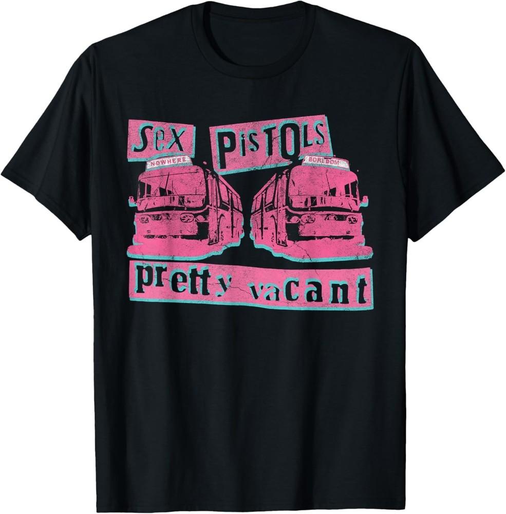 Sex Pistols Official Pretty Vacant Pink Campervan T-Shirt Unisex T-Shirt XXXXL