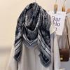 Autumn Winter Warm Scarf Thickened Cashmere Shawl Men Women Fashion Designer Wrap Foulard Bufandas Poncho Scarves Luxury Clothes
