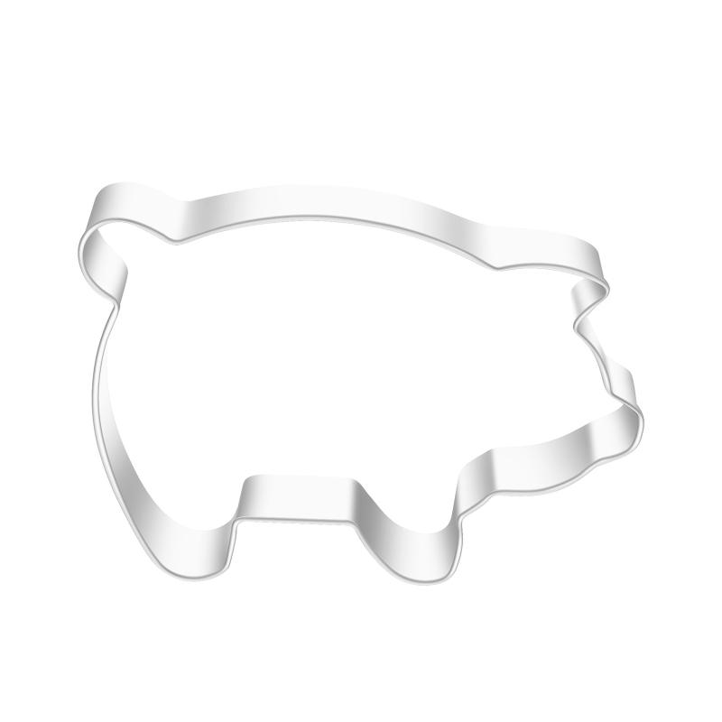 Pig Cookie Moulds Biscuit Mold Cookie Cutters Biscuit Cutter Stainless Steel Material Baking Gadgets Baking Accessories