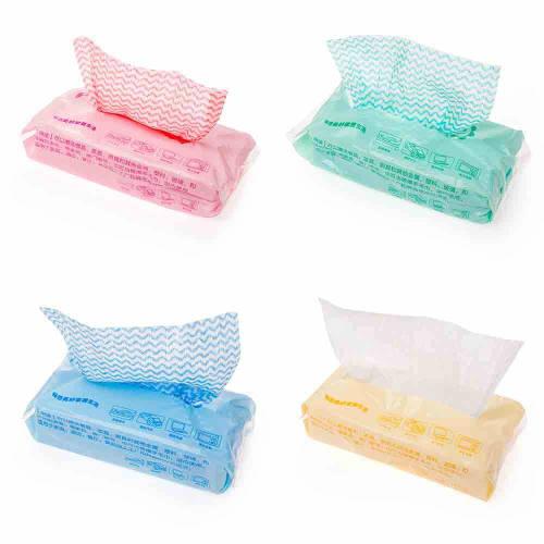 Counter Cloths, Table Dusters, Nonwoven Fabric Dishcloths, Stylish, Reusable, Commercial Use, 320-Count, 4-Piece Set