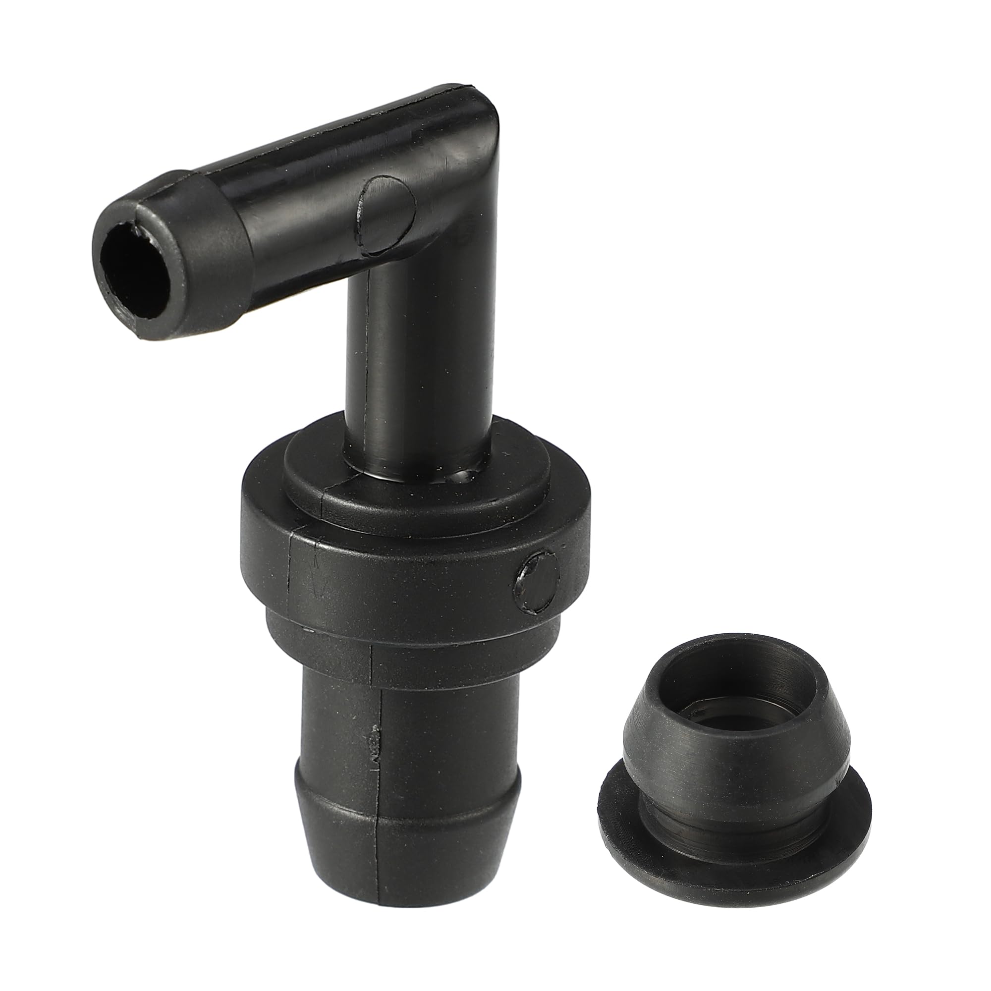 

uxcell PC-V Valve Grommet Kit Exhaust Positive Crankcase Ventilation Valve Fitting for Mazda Fits чёрный
