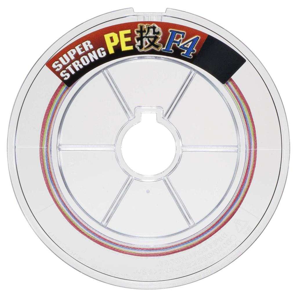 TORAY PE Line Super Strong PE Throw F4 200m 0.8 4kg 4 pieces 4 colors