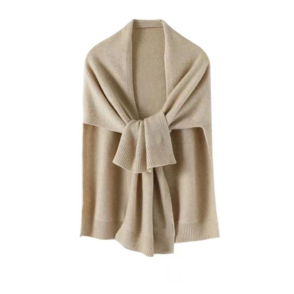 Ladies' Elegant Shawl Scarf - Soft and Warm for All Seasons, Versatile Neck Wrap Suitable for Sweaters, Shirts, and Casual Dresses