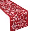 Table Cover Linen Washable Desk Runner for Party Dresser Room Farmhouse Decoration