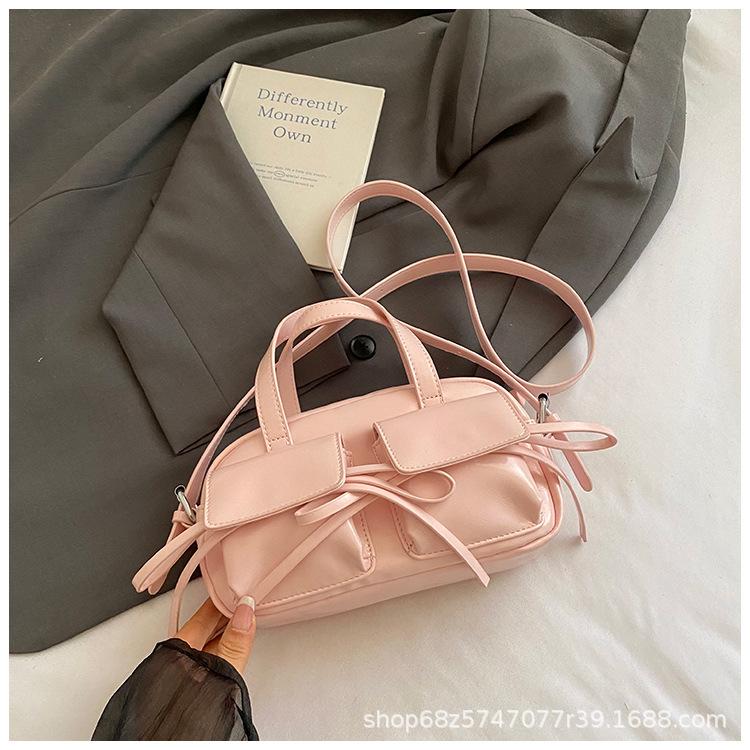 High-end Small Bag Bowling Bag Women's 2025 Summer New Foreign Fashion Versatile One-shoulder Crossbody Handbag