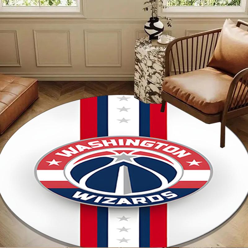 Washington basketball Stars Round mat, Anti-slip Circle Carpet Chair rug For livingroom,Bedroom, doormat home decor Gift Christmas Gifts