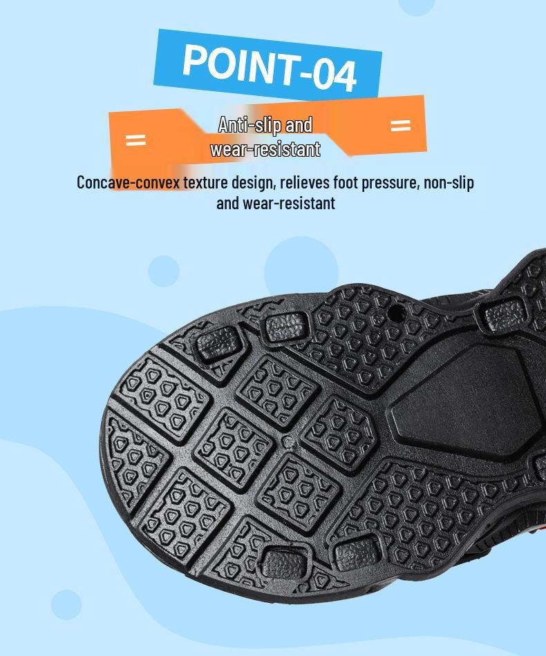 2025 Summer Boys' Non-slip Soft Sole Sandals, Children's Beach and Sports Slippers