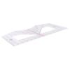 2025 Trend Tshirt Ruler Guide Transparent Ruler Guide For Vinyl Alignment For Measuring Tool Sewing Tool Calibration Tool Transp