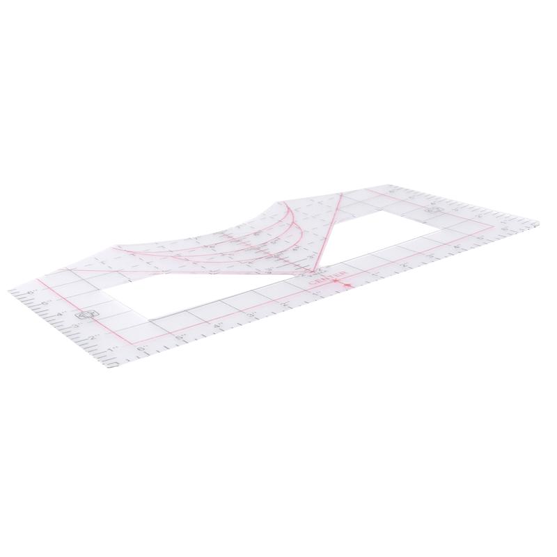 2025 Trend Tshirt Ruler Guide Transparent Ruler Guide For Vinyl Alignment For Measuring Tool Sewing Tool Calibration Tool Transp