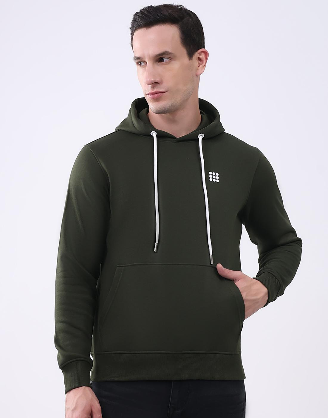 Мужская толстовка с капюшоном и длинными рукавами Rock it XXL оливковый