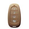 Copri Custodia in Silicone per Chiave Auto per Hyundai Santa Fe Tucson 2022 NEXO NX4 Atos Prime Solaris 2021 i30 Telecomando Smart Accessori Auto