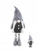 Dwarf Gnome On Telescopic Legs 75cm Braids Lady Gnome